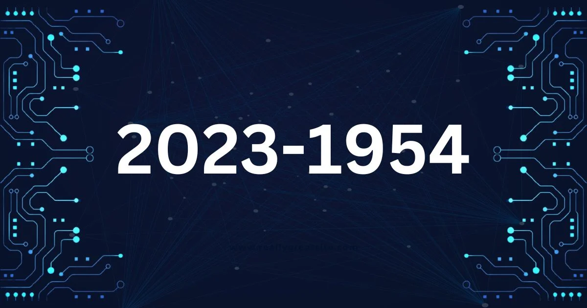Understanding the 2023-1954