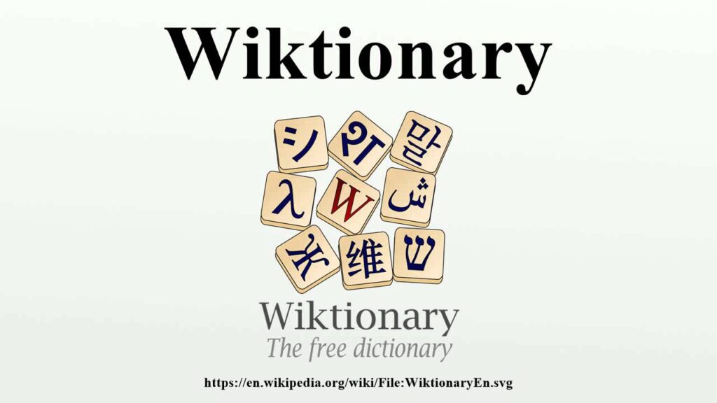 English-language Wiktionary: A Comprehensive Guide