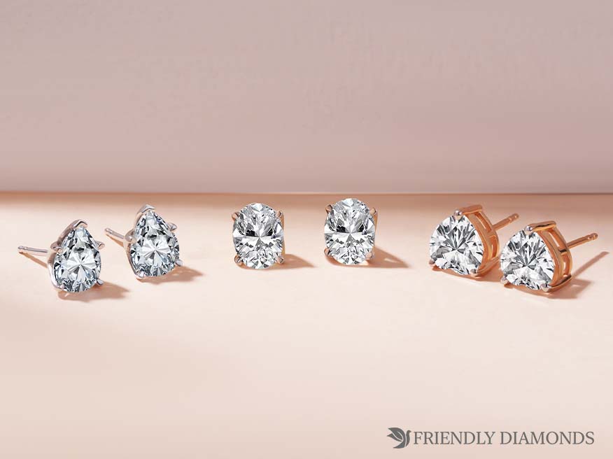 How to Buy Certified Lab Diamond Stud Earrings