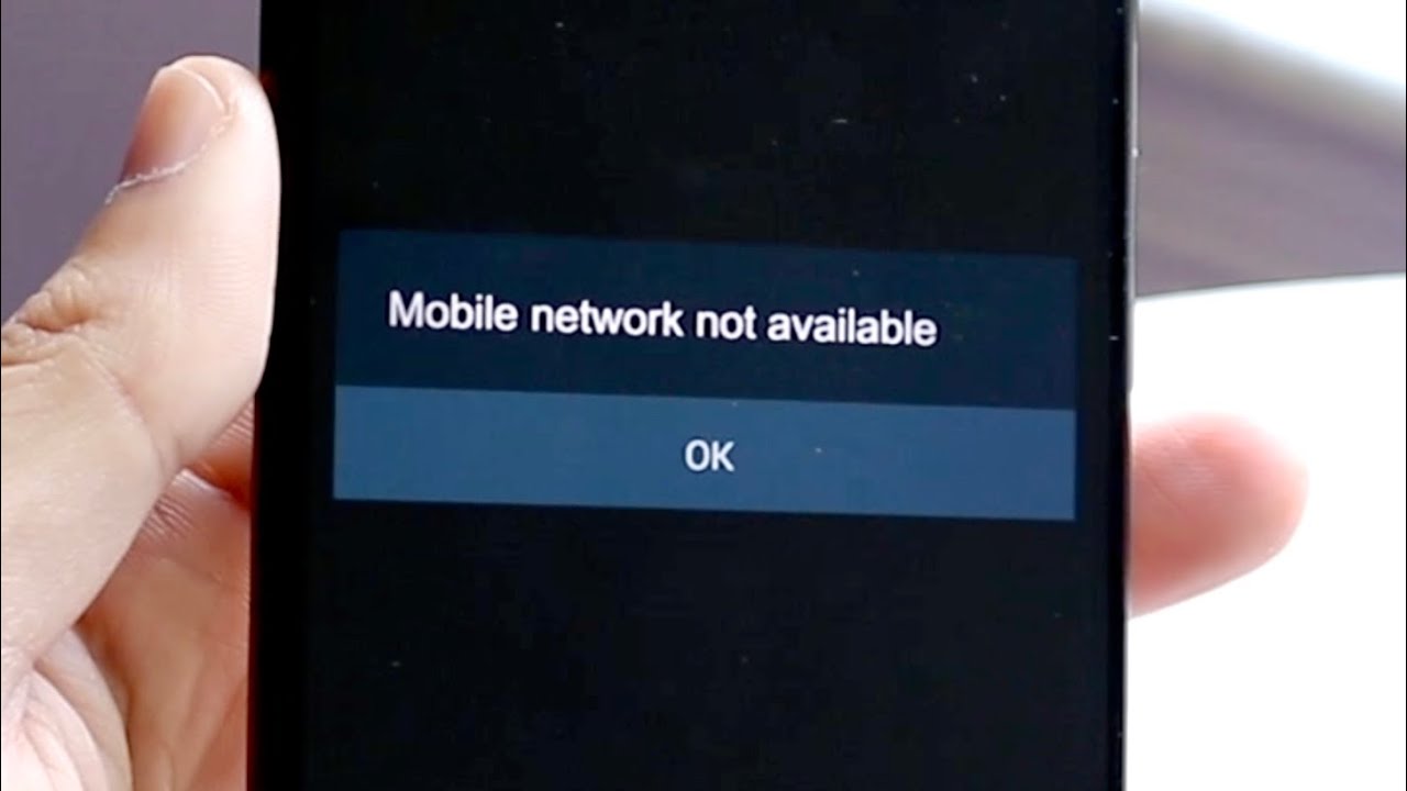 Why is My Mobile Showing No Network Connection?