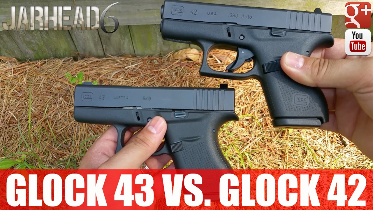 Glock 42 vs. Glock 43: Choosing the Perfect Concealed Carry Companion